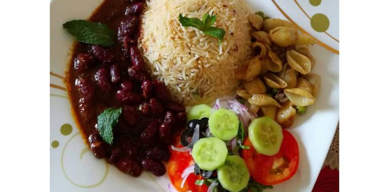 vegeterian wedding reception