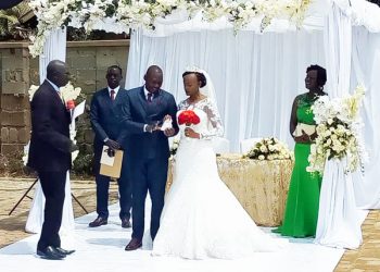 Man who sued Watoto Church over stringent wedding rules finally gets married in outdoor wedding