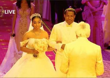 Pastor Benny Hinn presides over wedding of Pastor Chris Oyakhilome’s daughter