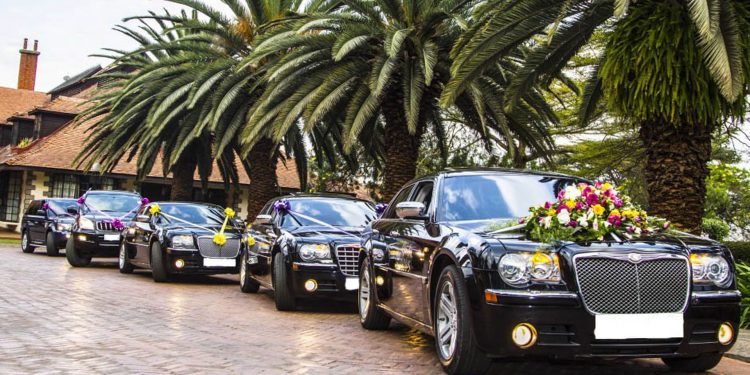 Arrive at your wedding in style
