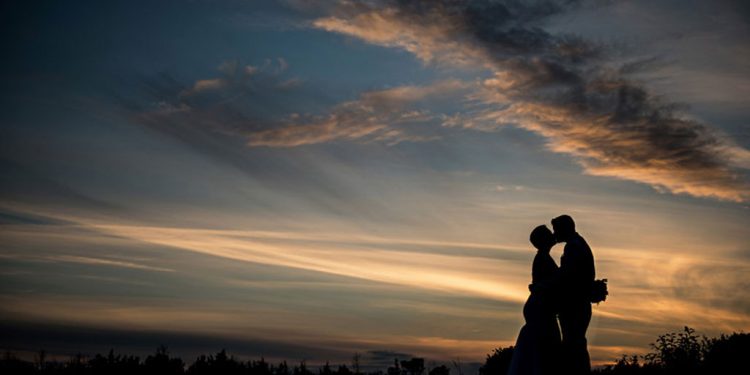 Groom shot on wedding day, returns after surgery to take vows