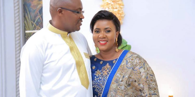 Wedding pictures of  NRM Tycoon Lumolo and Ugandan ambassador Barbara Nekesa