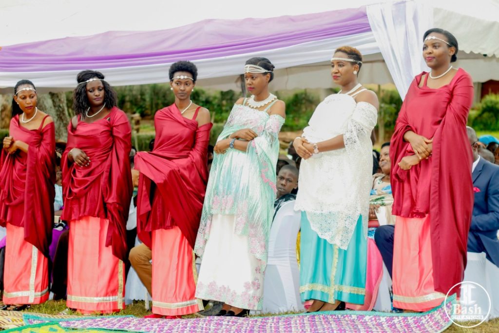 African bridesmaid dress 