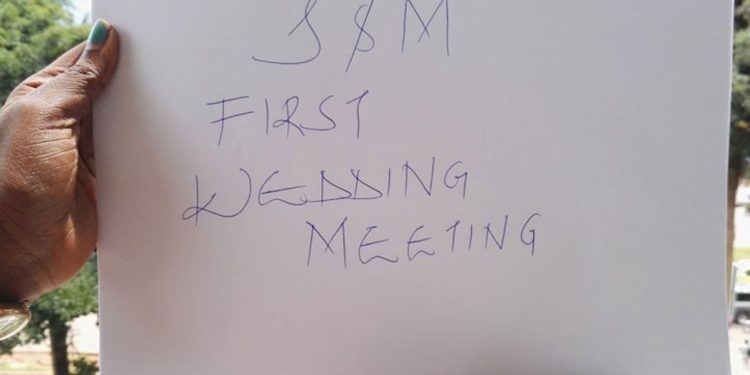 Wedding meetings are for the hardhearted