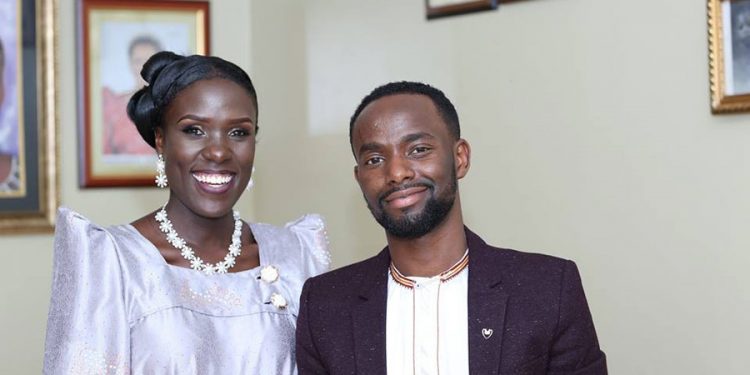 Former Galaxy FM’s gossip “Slay King” visits parents of Rolex Festival CEO, Enid Mirembe