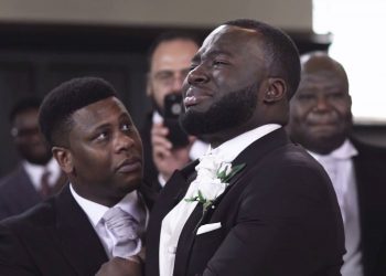 Men reveal their thoughts when they saw their bride walking towards them