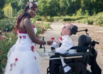 Kenyan lady finds true love with handicapped man