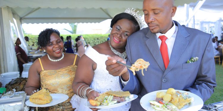 Our experience sharing a wedding ceremony with 12 workmates