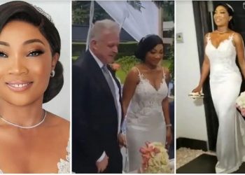 Stylish 50 year old woman marries for the first time