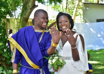 Epic moments from Andrew Kyamagero’s Roman theme wedding