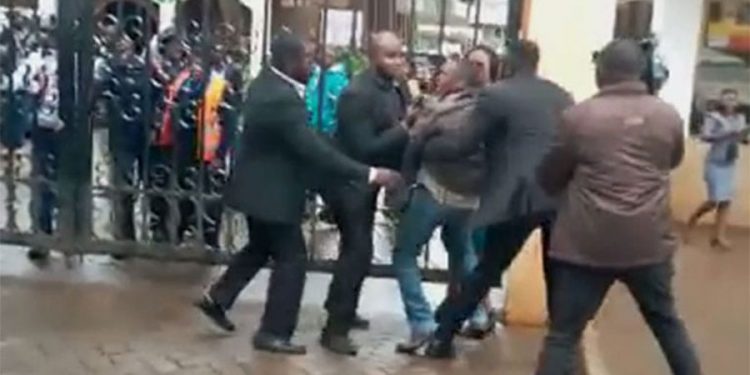 Drama as bride hires security guards to stop ‘husband’s’ wife from storming her wedding