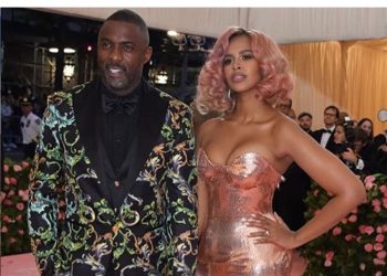 Idris Elba and Sabrina Dohwre in Tanzania for honeymoon