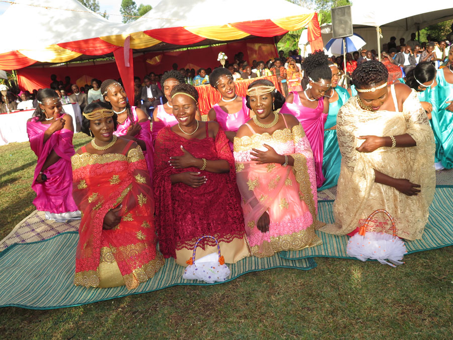 Merry-making as Mbarara man marries off twins at once – My Wedding ...