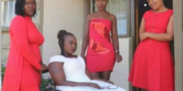 Kenyan disabled woman decides to marry self