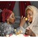 First wife feeds her husband’s second wife on their wedding day
