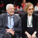 Former USA President Jimmy Carter and wife Rosalynn celebrate 73 years of marriage