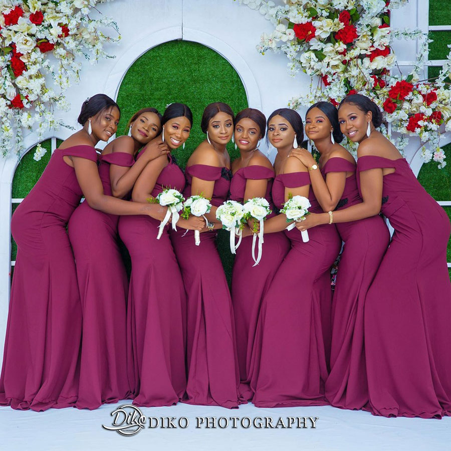 Bridesmaid & Junior Maid Dresses