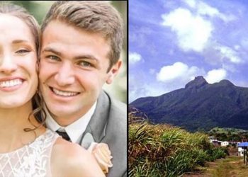 Newlywed man falls in volcano pit during honeymoon