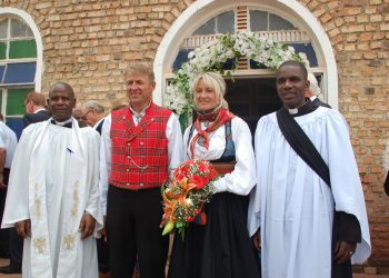 Norwegian couple weds in Uganda, donates all gifts to needy children