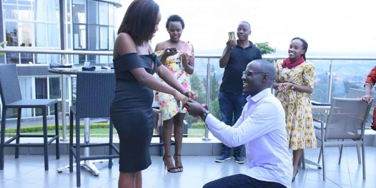 Former Makerere Law Society President proposes to girlfriend after 8 years of dating