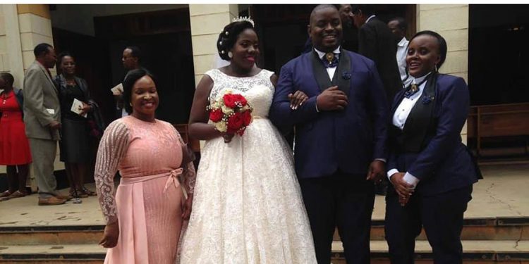 Trick Star comedian Edwin Mukalazi also makes wedding with female ‘best man’