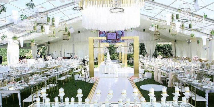 Eye popping decor at the wedding of Jennifer Musisi’s daughter