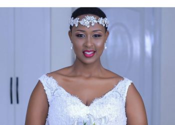 City commercial model Tania Rakeri rocks Shs20,000 hairstyle on her wedding