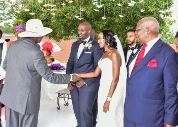 Minister Kutesa’s son weds late Aronda’s niece in outdoor function