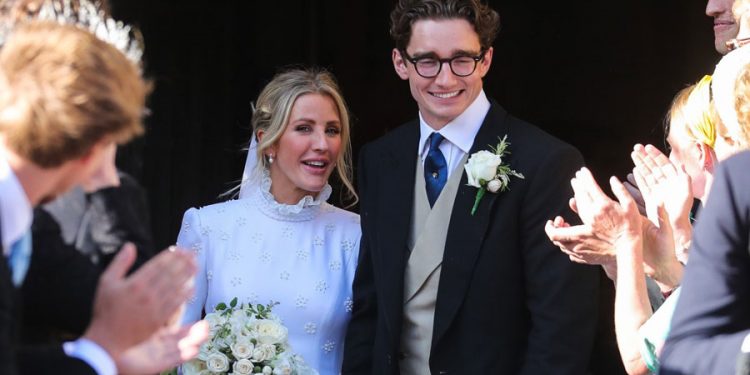 Ellie Goulding ties the knot in beautiful Royal like-wedding