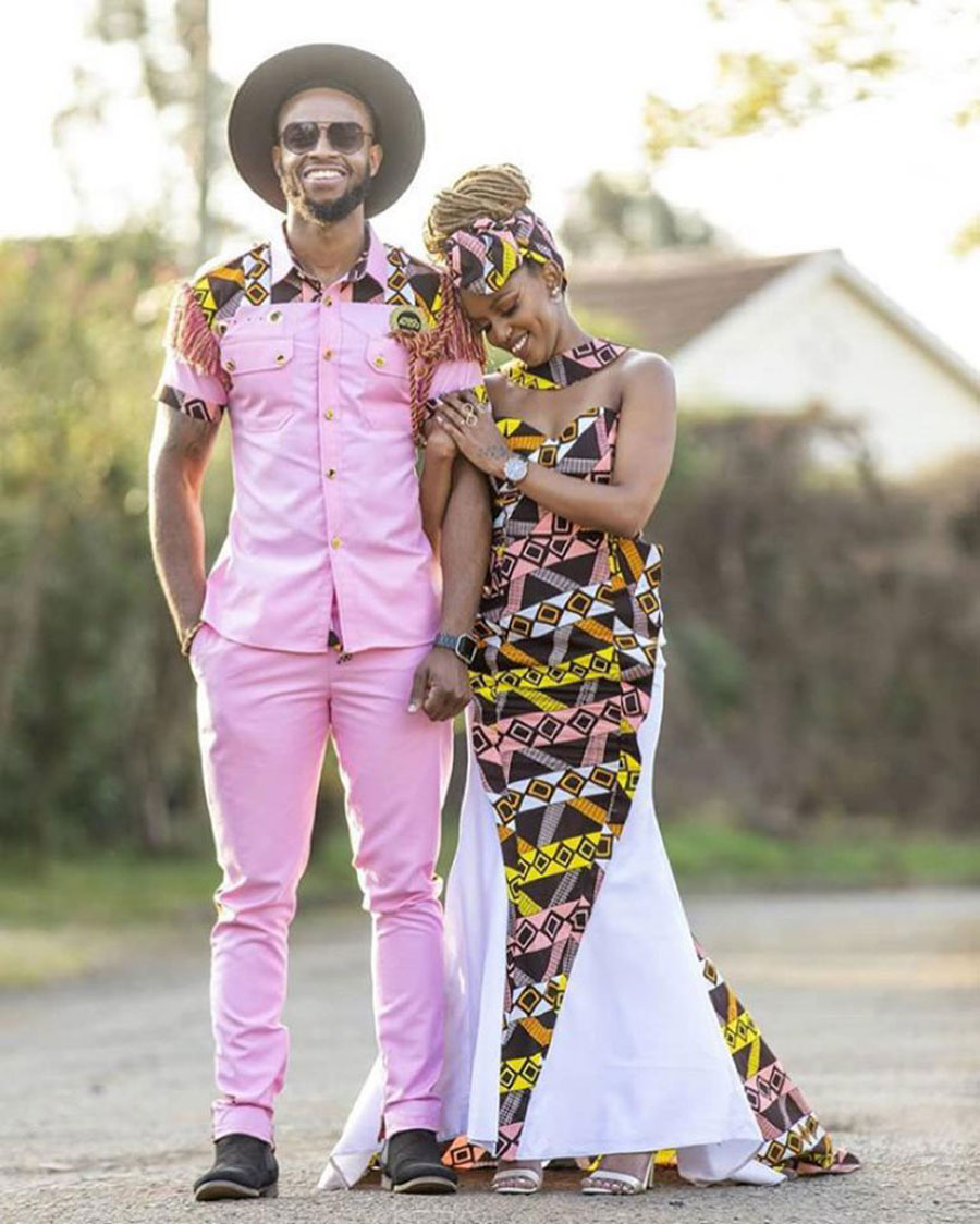 Kitenge bridesmaid dresses 2025