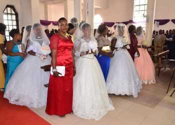 25 wed in first ever diocesan corporate wedding in Kampala