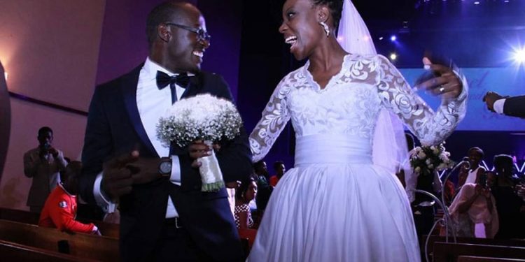 Power FM’s Becky Katagaya and husband celebrate marital fights during wedding anniversary