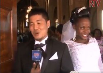 Japanese man from Ngabi Clan marries Ugandan woman