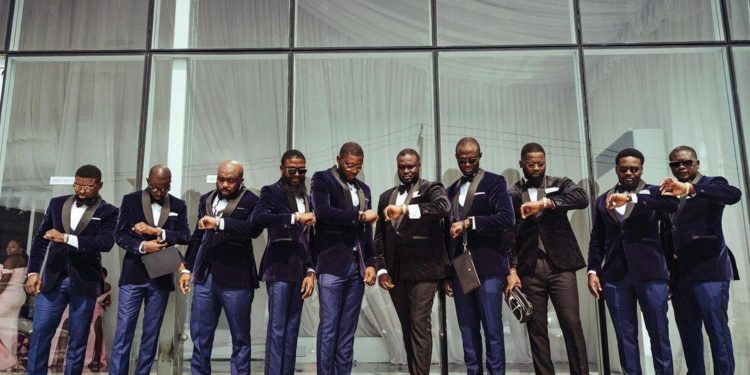 Grooming the groom for a sparkling wedding