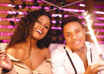 Power series actor/musician Rotimi proposes to longtime girlfriend Vanessa Mdee