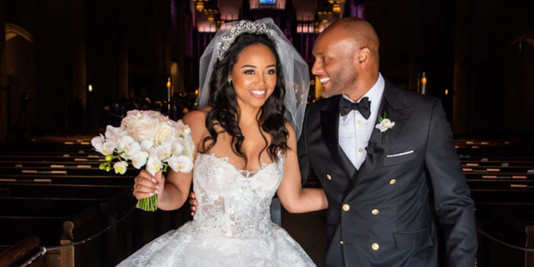 The fairytale wedding of singer Kenny Lattimore and Judge Faith