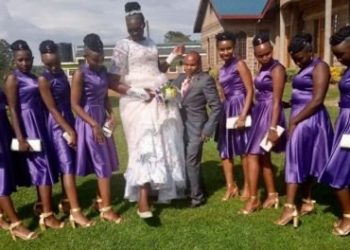 Couple with huge height difference speaks out after viral wedding photos