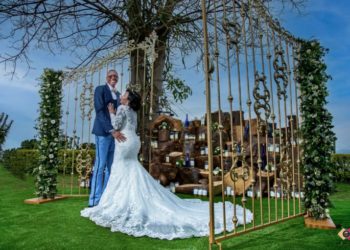 Enchanted forest theme as Paul wedded Edith