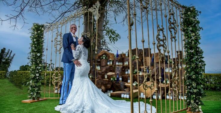 Enchanted forest theme as Paul wedded Edith