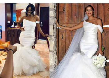 How Judithiana ended up wearing wedding gown she saw 4 years ago