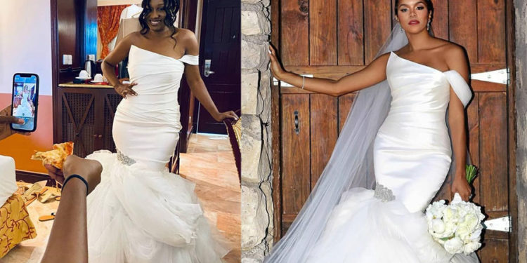How Judithiana ended up wearing wedding gown she saw 4 years ago