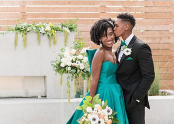 Brides that killed it in wedding dresses that are not white