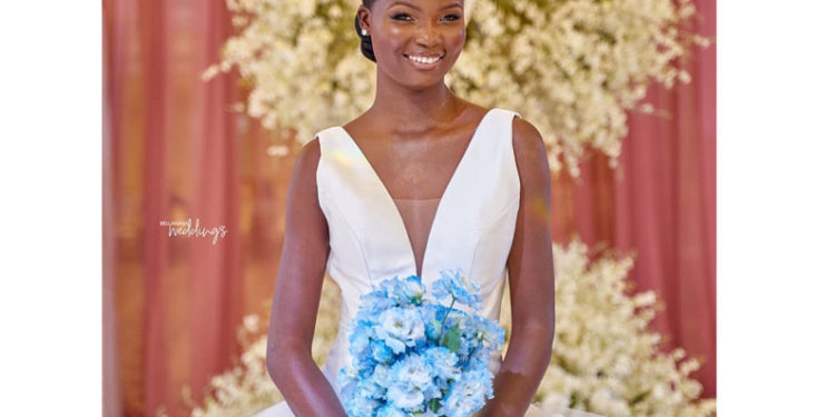 Bouquets for a cool bride