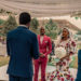 Nigerian bride wears kitenge for her wedding