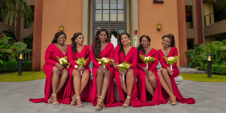 Inspiration looks for an all girl entourage this wedding season