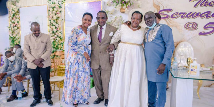 Col Edith Nakalema’s parents celebrate 50 year anniversary