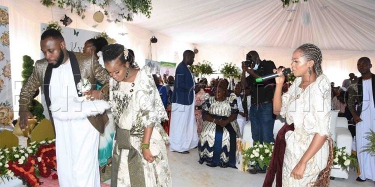 Music manager Kabaka Johnz introduced by girlfriend