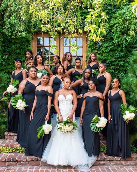 Bridal entourage and colour choices My Wedding For Fashion Uganda Wedding Kwanjula and Kuhingira budget ideas