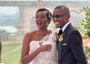 NTV’s Ritah Kanya and Raymond Mujuni walk down the aisle in beautiful ceremony