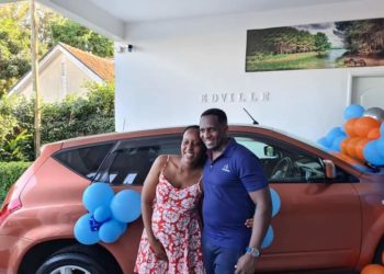 Edwin Musiime, wife welcome first child